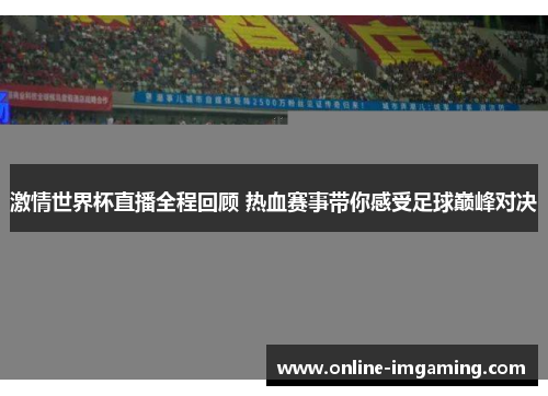 激情世界杯直播全程回顾 热血赛事带你感受足球巅峰对决